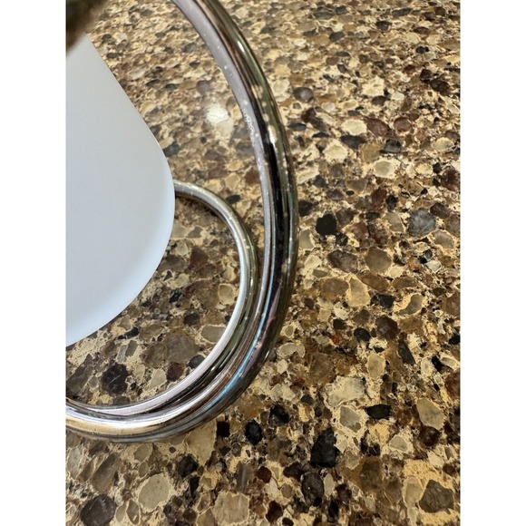 PartyLite Silver Plated Interlocking Gemini Candle Holders P7207 - Picture 6 of 12